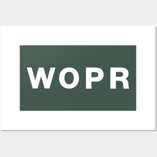 WOPR Posters and Art